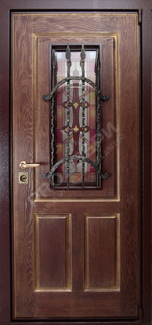 Фотография «Дверь с ковкой №20»